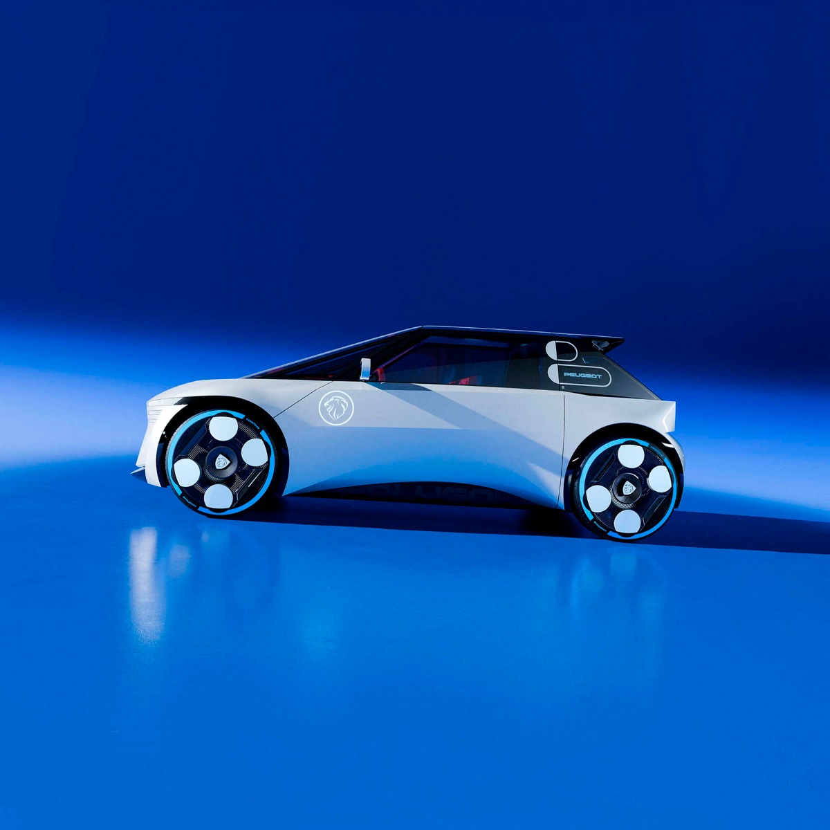 Концепт PEUGEOT POLYGON, вигляд з лівого боку